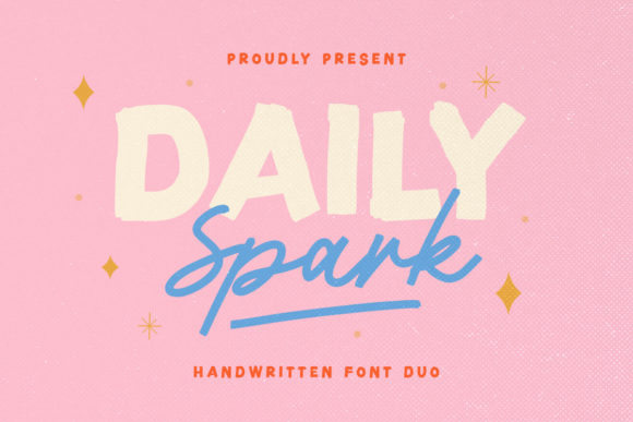 Daily Spark Font Poster 1