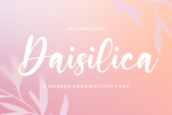 Daisilica Font Poster 1