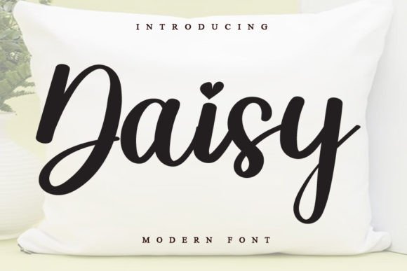 Daisy Font Poster 1