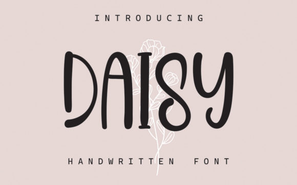 Daisy Font Poster 1