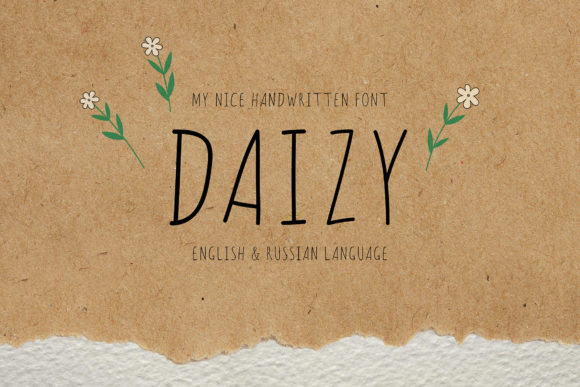 Daizy Font Poster 1