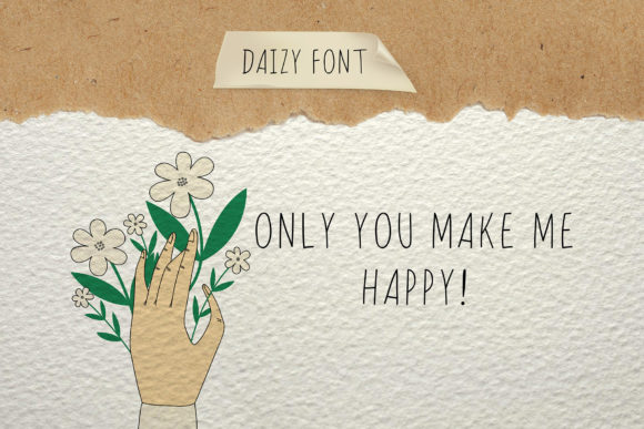 Daizy Font Poster 5