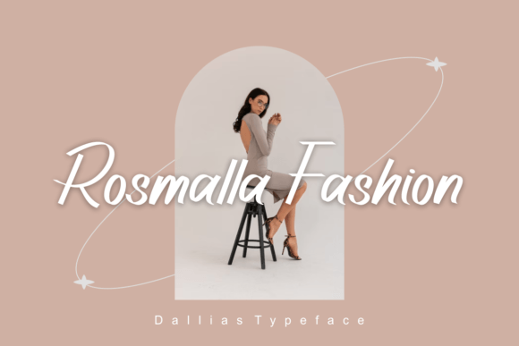 Dallias Font Poster 2