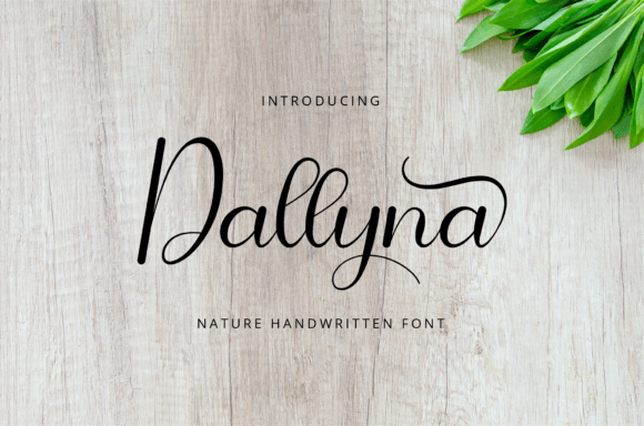 Dallyna Font Poster 1