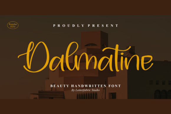 Dalmatine Font Poster 1