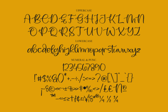 Dalmatine Font Poster 13