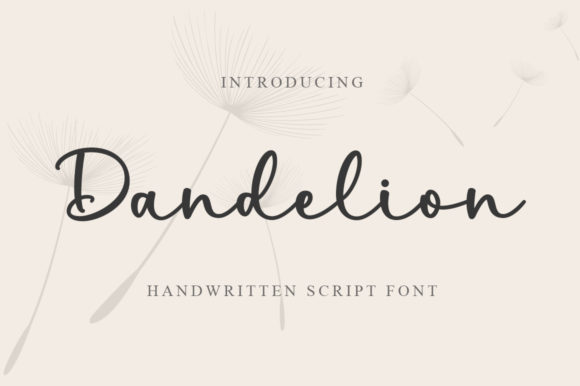 Dandelion Font