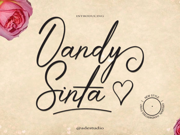 Dandy Sinta Font Poster 1