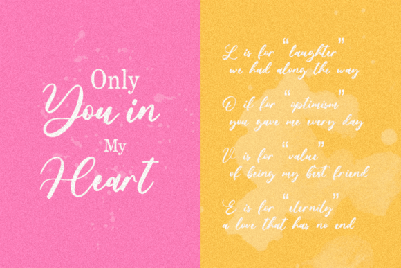 Danette Ethell Font Poster 3