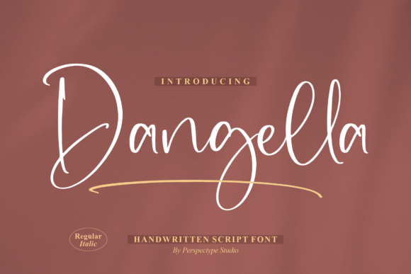 Dangella Font Poster 1