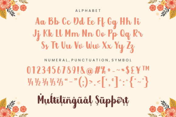 Danila Elegant Font Poster 5