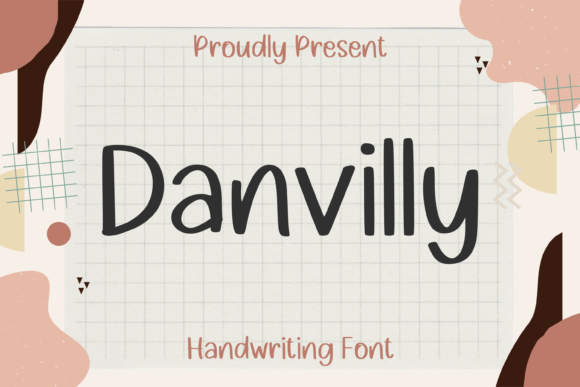 Danvilly Font Poster 1