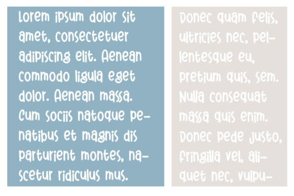 Dapplegrim Font Poster 4