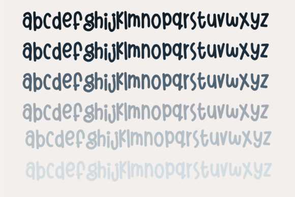 Dapplegrim Font Poster 5