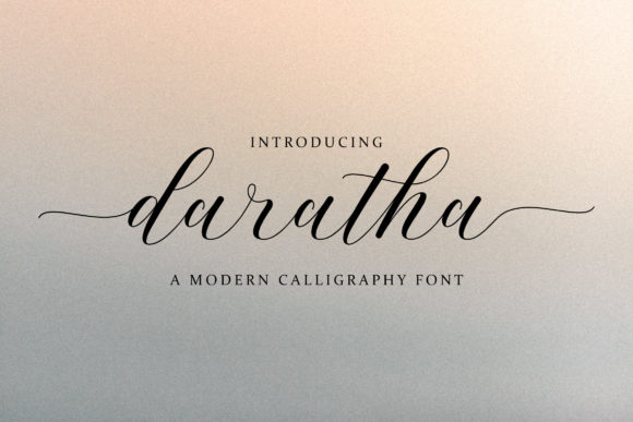 Daratha Font Poster 1