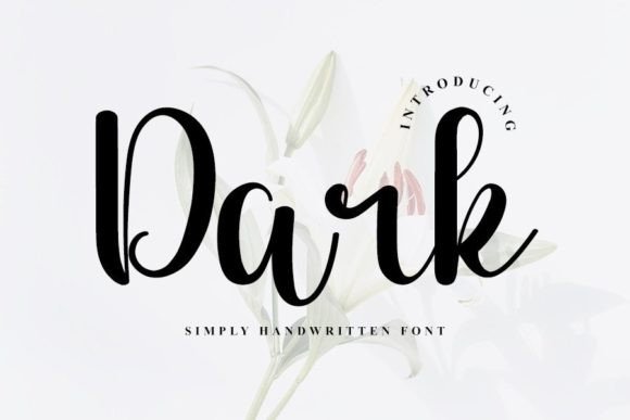Dark Font