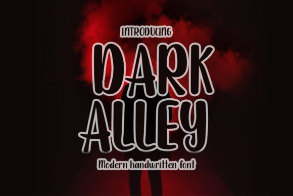 Dark Alley Font Poster 1
