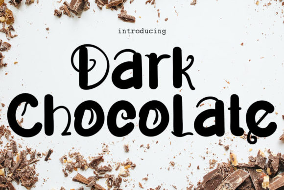 Dark Chocolate Font