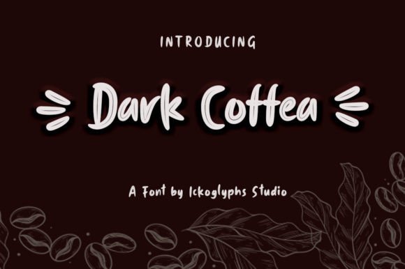 Dark Coffea Font