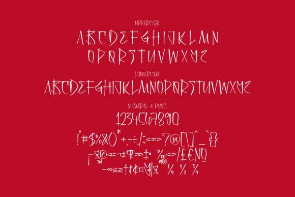 Dark Triad Font Poster 13