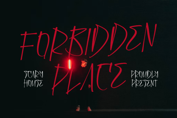 Dark Triad Font Poster 4