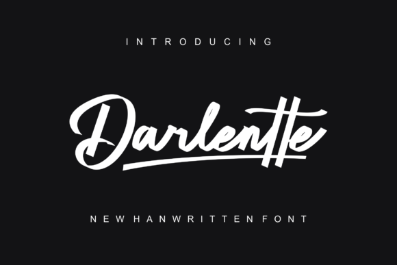 Darlentte Font Poster 1