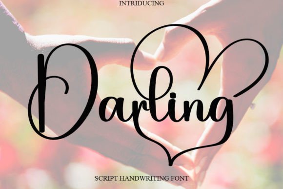 Darling Font Poster 1