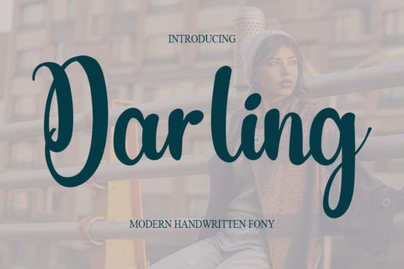 Darling Font Poster 1