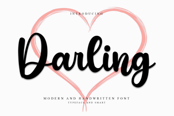 Darling Font Poster 1