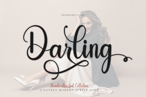 Darling Font Poster 1