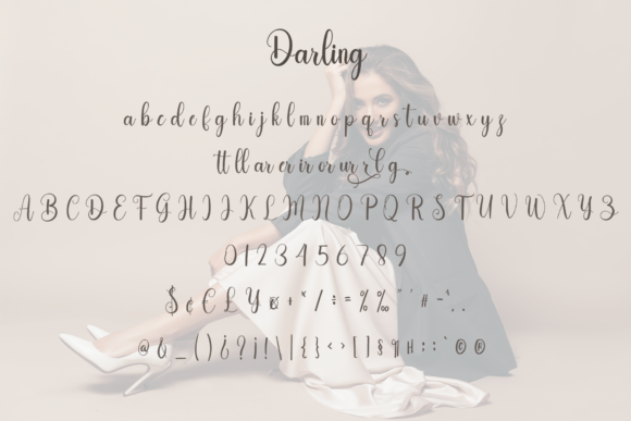 Darling Font Poster 6