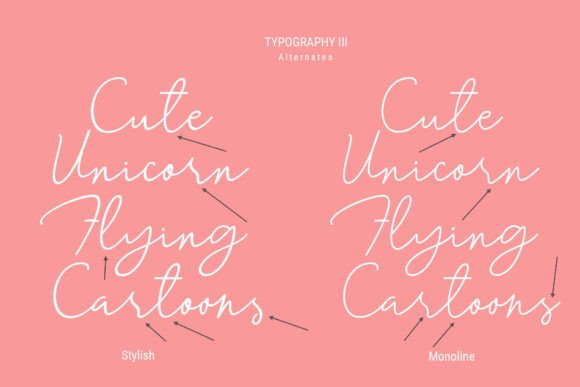 Darwins Font Poster 12