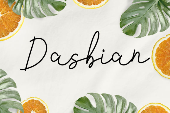 Dasbian Font
