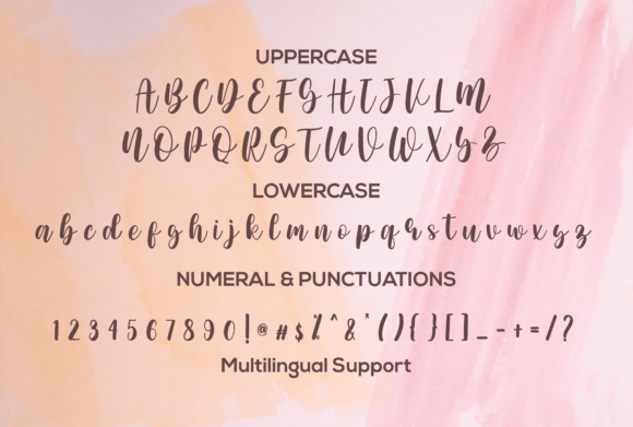Dasha Font Poster 6