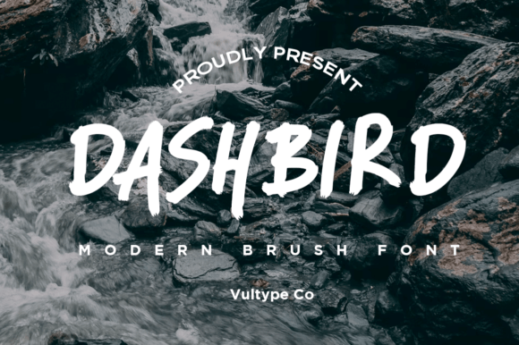 Dashbird Font Poster 1
