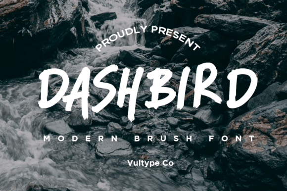 Dashbird Font Dashbird Font Poster 1