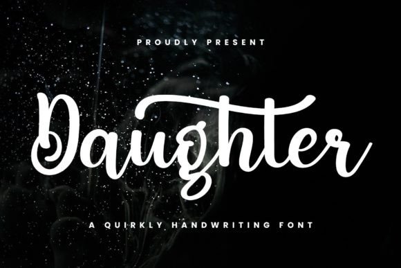 Daughter Font Poster 1