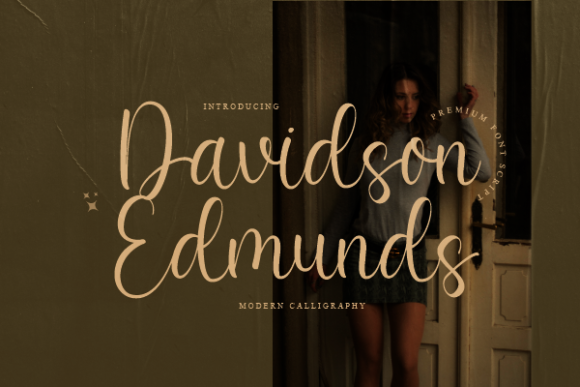 Davidson Edmunds Font Poster 1