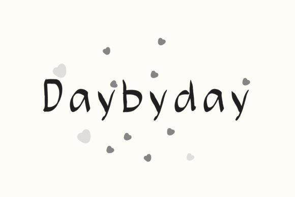 Daybyday Font Poster 1