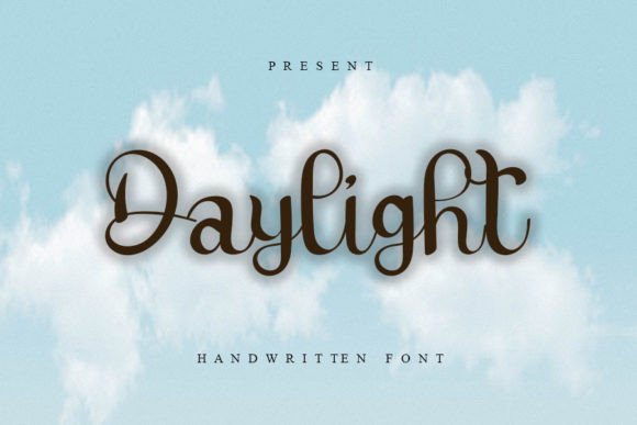 Daylight Font Poster 1