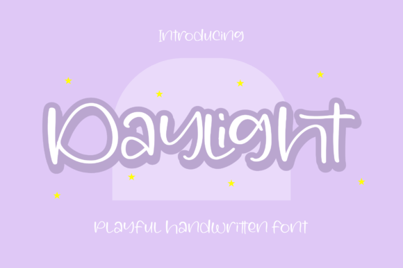 Daylight Font Daylight Font Poster 1