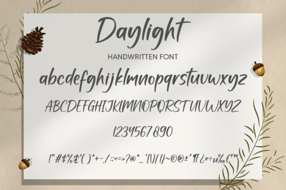 Daylight Font Poster 6