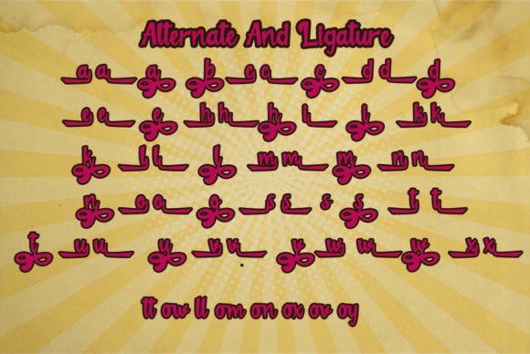 De Rotten Font Poster 5