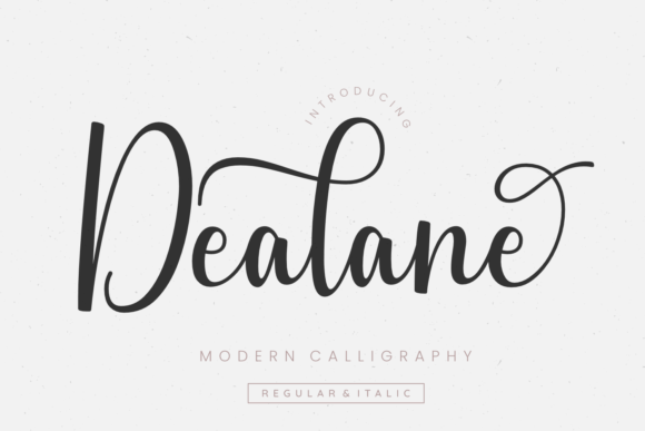 Dealane Font Poster 1