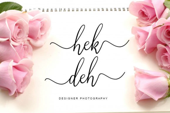 Dealicha Font Poster 3
