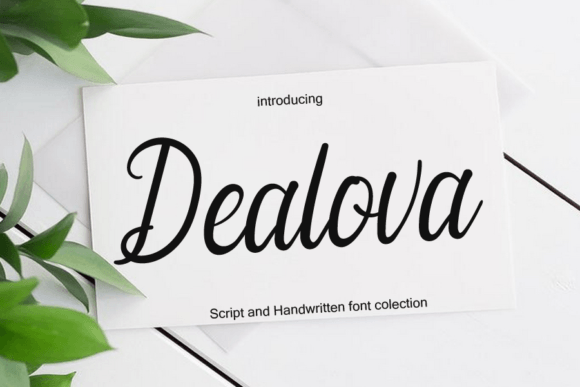 Dealova Font Poster 1