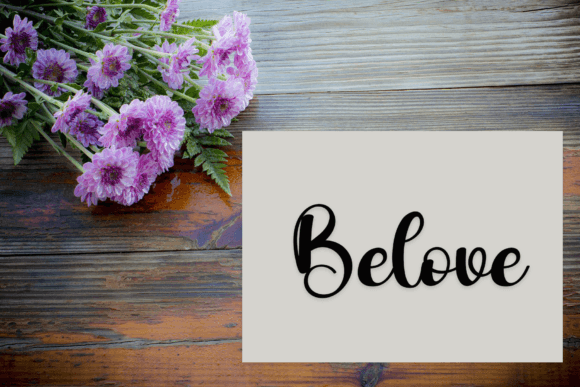 Dear Font Poster 4