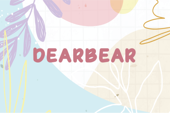 Dearbear Font Poster 1