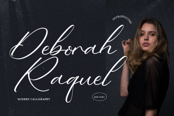 Deborah Raquel Font Poster 1