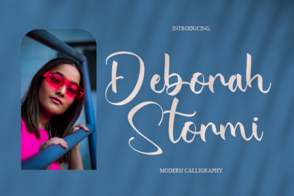 Deborah Stormi Font Poster 1